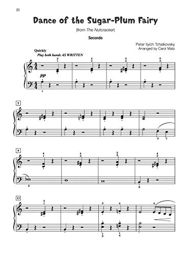 Famous & Fun Christmas Duets, Book 3: 6 Duets for One Piano, Four Hands - Image 5