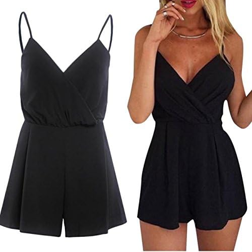 Xjp Women Casual Summer Floral Printed Sleeveless Beach Playsuits Shorts Strapless Tube Jumpsuits