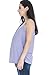 Smallshow Women's Maternity Nursing Tank Top Sleeveless Comfy Breastfeeding Clothes (L)