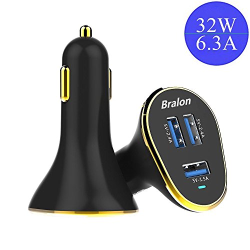 USB Car Charger[4-Pack],Bralon 24W/4.8A Rapid Car Charger Compatible with Phone 12(Pro Max)/12 mini/11 Pro Max/Xs/Xs max/Xr/X/8,G.alaxy Note S10/S9/S8 and More