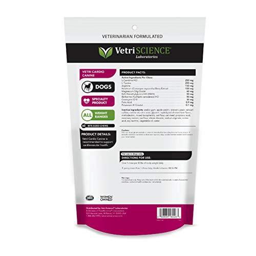 vetriscience cardio chews