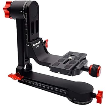 koolehaoda Gimbal Tripod Head 360° Panoramic Head with 100mm Quick Release Plate Carry Bag (CB-52 Panoramic Head)