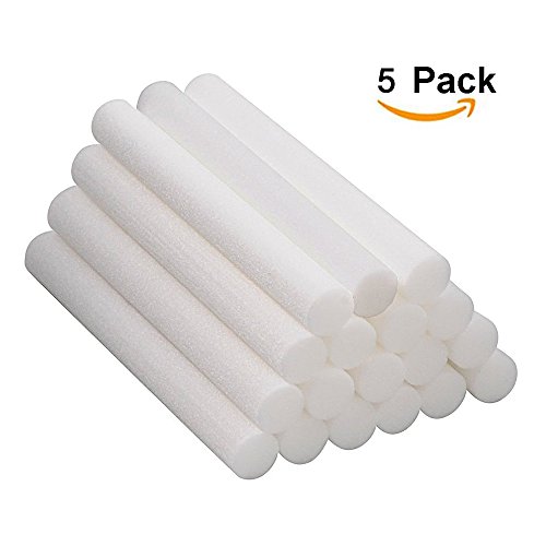 Smart Frog Replacement Sponge Filters Wick, Cotton Filter Sticks for Mini Portable Personal USB Humidifier & Personal(Car) USB Diffuser and More(5 Pack)