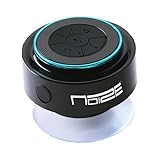 Noize Portable Bluetooth Waterproof Shower Wireless Speaker-Blue
