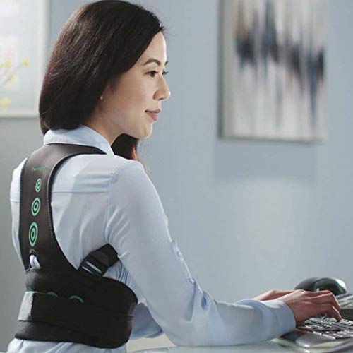 Hempvana Arrow Posture - Fully Adjustable Posture Support & Posture Corrector for Upper Body - Helps Correct Slouching, Text Neck and Hunching Over (S/M)