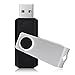 KEXIN Bulk USB Drive 20pcs 256MB USB Flash Drives Flash Drive Thumb Drive Bulk Flash Drives Swivel USB 2.0 (256MB, 20PCS, Black)