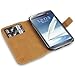 Black Low Profile PU leather Wallet Case Compatible with Samsung Galaxy Note 2 by Covert