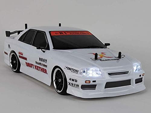 VRX X-Ranger 1/10 Scale RC Drift Car 4WD Street Touring Sedan w/LED Light Kit RH1025DL