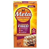 Metamucil Meta Health Bar Cinnamon Oatmeal Raisin 18 Count