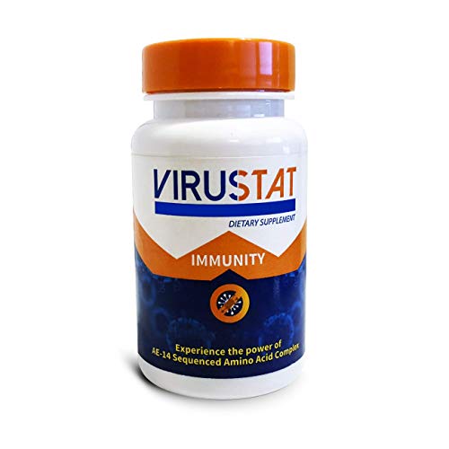 ViruStat - Natural Relief & Immune Support Supplement | Made with Organic and Purified Humic Acid | Better Than Vitamin C (24 Tablets)