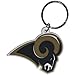NFL Siskiyou Sports Fan Shop Los Angeles Rams Flex Key Chain One Size Team Color