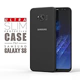 Ultra-Thin PP(0.35mm) Slim Plastic Thinnest Protective Case Cover for Samsung Galaxy S8 (5.8 inch) - Black Chocolate[Matte Semitransparent]