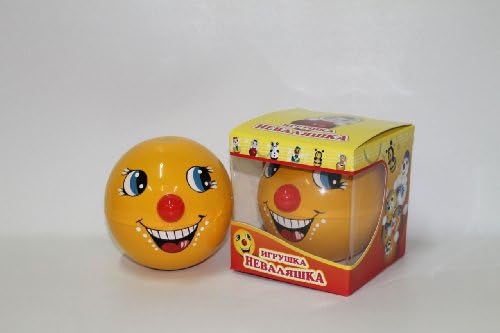 Tumbler Toy, Roly-poly Baby Toy Kolobok 4.7" (005)