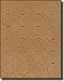 600 Label Outfitters® 1.67” Recycled Brown Kraft Circular Labels – 20 Sheets