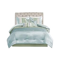 Madison Park Amherst Faux Silk Comforter Set-Casual