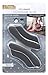 Helloheel Fitter Grips Heel Liners for Oversized Shoes | Made with Luxe Natural Rubber (1 Pair) Grey