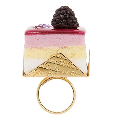 Q-pot. Petit Blueberry Cake Ring Fashion Jewelry New From Japan collection of cool unique weird amazon gift items