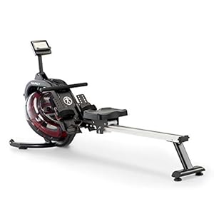 Marcy Pro NS-6023RW Hydro Rower Machine with Pulse Sensor