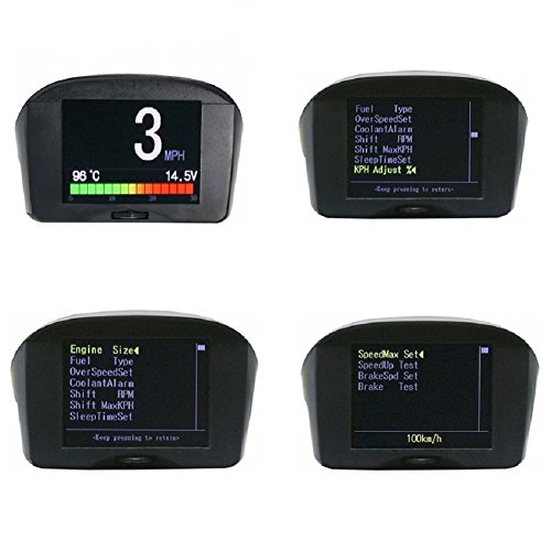 thumbnail image 2 of AUTOOL X50 Plus Head-Up Display OBD2 – Speedometer MPH/KM/H With Overspeed Alarm 2 of 6