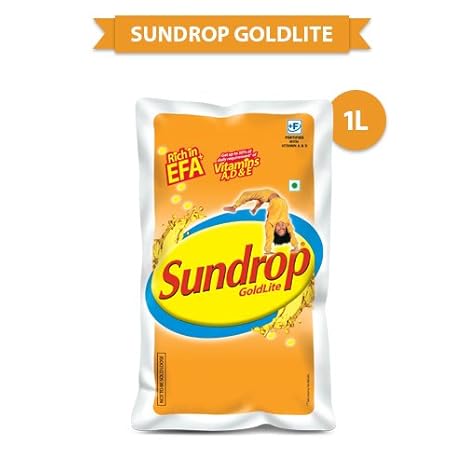 Sundrop Goldlite Corn and Sunflower Oil, 1L