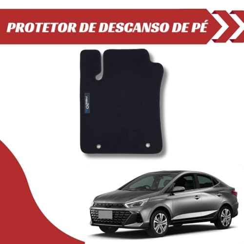 Tapete Carpete HB20S Sedan Com Traseiro Inteiriço 2023 2024 2025 2026