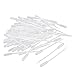 uxcell 100 Pcs Plastic Disposable Pipettes 0.5ml, Clear Transfer Pasteur Pipettes, 113mm Length, Liquid Dropper for Ear Eye Essential Oils Alcohol Paint Makeup Lab