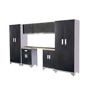 Amazon.com: Garage Storage Cabinet Sets Organization ...