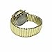 English Talking Watch for Blind People or The Elderly and Visually Impaired People with Alarm of Quartz, Talking Date and time, Golden Color, White Face
