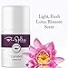 Lumiere Organic Face Moisturizer for Oily Skin and Combination Skin - Pore Refining, Mattifying Oil Control Moisturizer with Natural Lotus Blossom Scent for Women and Men - by BioSphere Naturel France