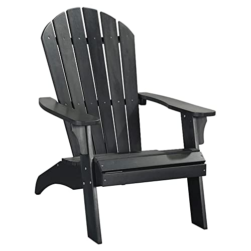 PolyTEAK Extra Large Adirondack Chair, Premium Weather Resistant Poly