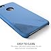 i-Blason iPhone 7 Plus Case, Silicone Flexible Shock Absorbing Case for Apple iPhone 7 Plus (Blue)
