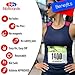 BibBoards SNAP & Lock for Event/Race Bibs Pinless Race/Event Bib Number Fasteners (Safety Pin Replacement) (Finish Strong)