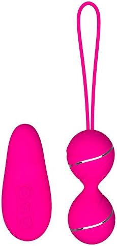 Ben Wa Balls Kegel Balls for Women-Exercise Weights Kit for Female Beginners &amp; Advanced for Pelvic Floor Muscle and Postpartum Recovery–7 Forceful Vibration Modes w/ Remote Control