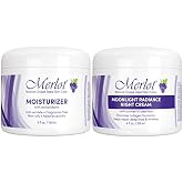 Merlot Skin Care Day and Night Moisturizer and Night Cream