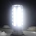 Bonlux Screw Socket 120v Medium Base E26 T10 Tubular LED Light Bulb 10w Daylight 6000k LED Corn Bulb 100w Incandescent Bulbs Equivalent (Pack-2)