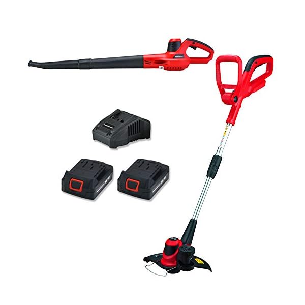 PowerSmart PS76115A 20V Lithium-Ion Cordless String Trimmer/Edger and