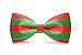 Mens Pre-Tied Satin Bowtie Adjustable Length Solid Color Patterned bow tie