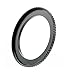 Breakthrough Photography 77mm to 95mm Step-Up Lens Adapter Ring for Filters, Made of CNC Machined Brass with Matte Black