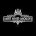 Art and Molly 14k White Gold Earring Back Replacement Secure and Comfortable with Ear Locking Tension Grip Tight Nut (Medium)