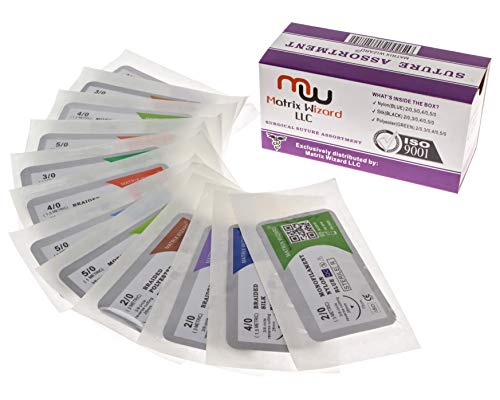 6 Sutures+Thread+Needle+Training+Instruments