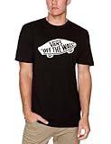 Vans OTW Slim Fit T-Shirt - Black/White (X-Large)