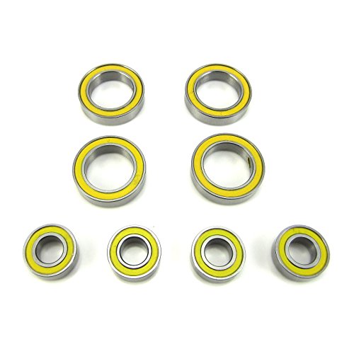 5334 Axle Carrier Bearings 6x12x4mm - 12x18x4mm YEL Traxxas E-MAXX