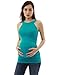 PattyBoutik Mama Halter Side Ruched Maternity Blouse