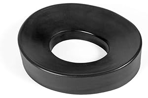 Porotmotor Motorcycle Helmet Stand - Donut Ring & Service Pad for Motorcycle, Dirtbike, ATV, Scooter & Snowmobile Helmets