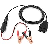 OBD II ECU Memory Saver - Emergency Power Supply Cable For Vehicle Battery Replacement