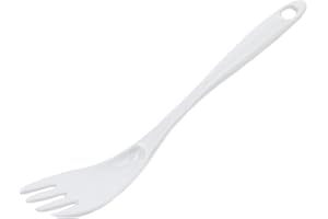 Chef Craft Basic Melamine Meat Fork, 12 inch, White