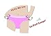 Ez Undeez Toddler Underwear Girls Padded Potty Training Pants Easy Pull Ups (2T, Butterfly-solid Pink)