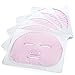 Hydrogel Face Mask with Rose Water (5 MASKS): WHOLESALE Gel Sheet Masks with Rose Essential Oils, Red Wine Essence, Hyaluronic Acid, Collagen, and Vitamin E for Deep, Intensive Hydration