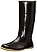 Chooka Women's Packable Waterproof Rain Boot With Travel Bag, Black, 9 M US