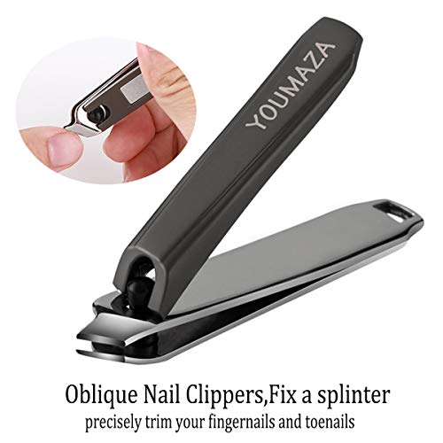 YOUMAZA Nail Clippers and Foot File Set.1pc Colossal Foot Rasp Callus